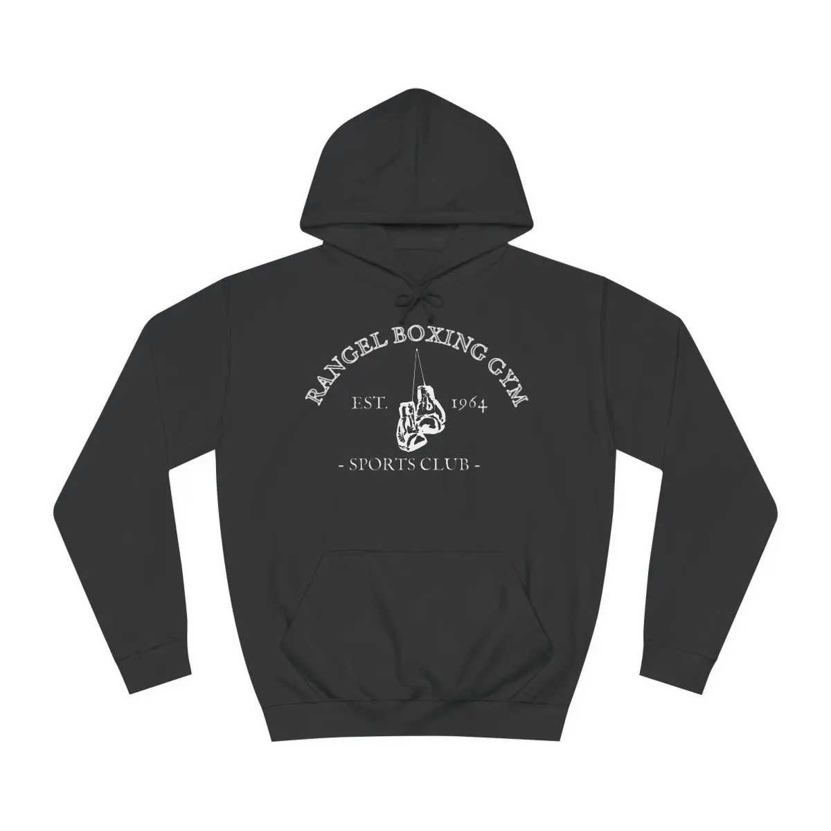 Boxing Hoodie, Boxing Gym logo Unisex College Hoodie - Workout Sweatshirt, Fitness Hooded Jacket, Athletic Apparel for Boxers, Sports Logo