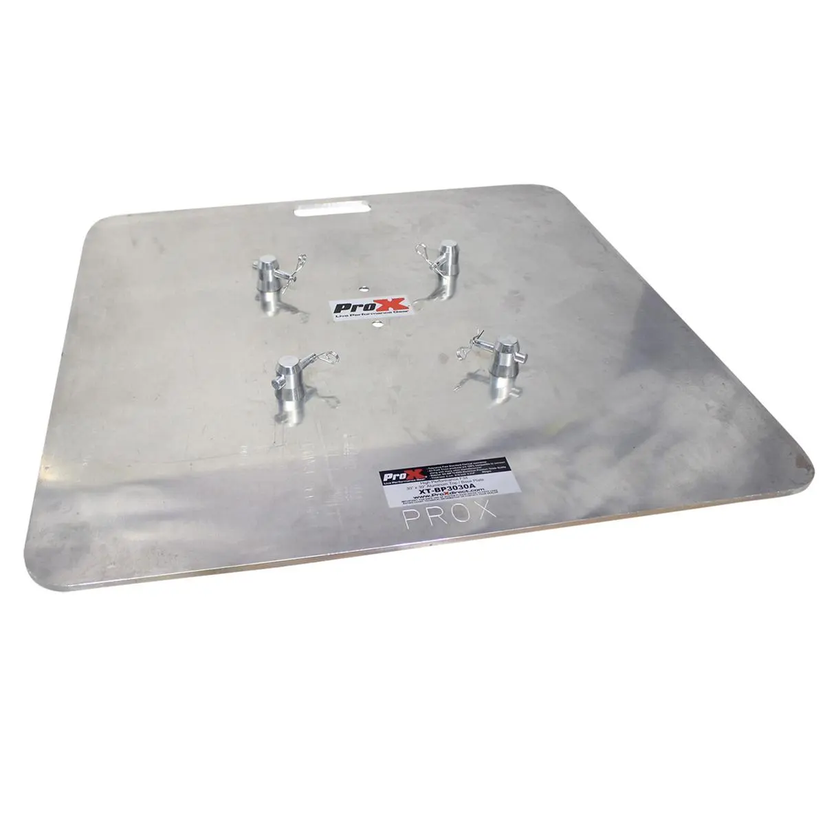 ProX XT-BP3030A 30x30" F34 Truss Aluminum Base Plate with Conical Connectors