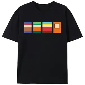 South Park Minimal Character Men’s Graphic Tee |     Unisex Retro Adult Cartoon Fan Casual T-Shirt |     Summer Nostalgia Gift graphic tees