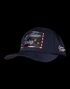 Let Freedom Swing Flexfit Snapback Hat - Navy