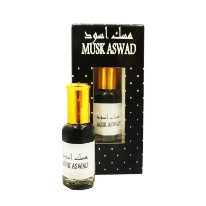 Hamil Al Musk | Musk Aswad (Black Musk) | Unisex Fragrance | 6 ML | Concentrated Oil | Musk - Spices & Floral