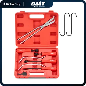 Orion Motor Tech 8pc Drum Brake Tool Kit,Drum Brake Tool with Drum Brake Spring Tool, Brake Spring Compressor, Brake Spring Pliers, Drum Brake Adjusting Tool, Brake Spoon Set, Brake Drum Repair Tool Kit with Storage, fathersdaygift