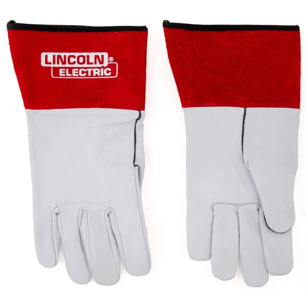 Large TIG Welding Gloves with Kevlar Stitching - Heat-Resistant Work Safety Gloves with Thumb Patch, Enhancing Protection for Home Improvement Use
