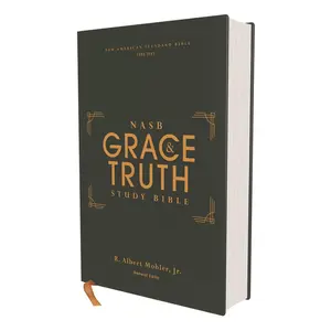 NASB, The Grace and Truth Study Bible, Red Letter Edition, 1995 Text, Comfort Print