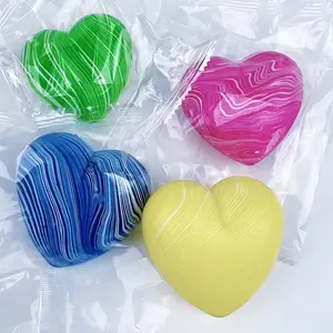 Marble Heart Shape Squishy Ball | Soft Squish & Stretch - Non-Toxic Fidget Toy for Kids/Adults