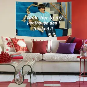 3x5 Ft I Took Her To My Penthouse and I Freaked It funny Flags Tapestry Banner for College Dorm Room Wall Decor Flags Decoration Decorative