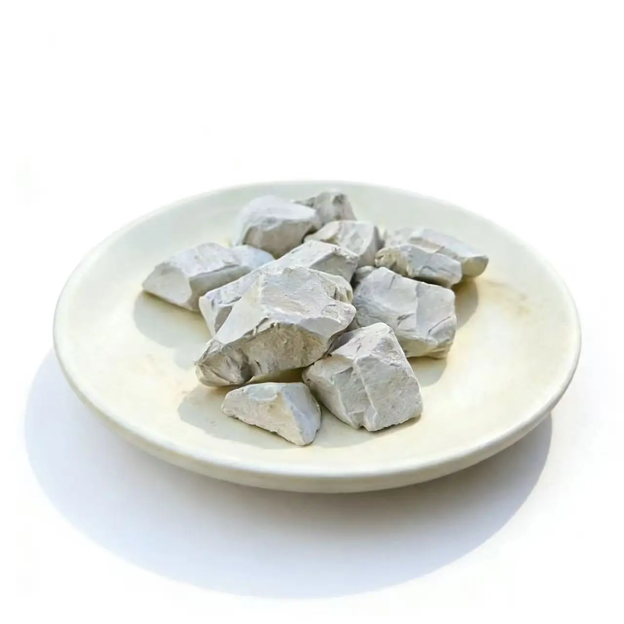 clay Edible Gray Clay Chunks 100% Natural Zero Additives Food Grade & Cosmetic Grade Slightly Adhesive 7oz 200g for Food & Cosmetic Use Pottery