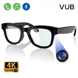VUB smart camera glasses are equipped with an 8-megapixel camera that can be used to take photos and record videos.