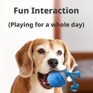 Dog electric jumping ball toy for relieving boredom, grinding teeth, biting and teasing dogs, pet intelligent automatic dog walking ball