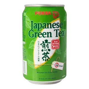 POKKA SAPPORO Japanese Sencha Green Tea Unsweetened Zero Sugar Zero Fat 300ml Can