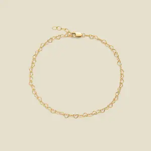 Heart Chain Bracelet