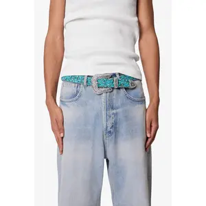 mnml All Over Turquoise Rock Belt - Turquoise