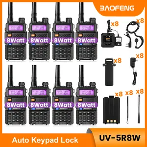 BAOFENG UV-5R 8W Ham Radio,Portable Long Range Walkie Talkie,Two Way Radio for Home Ourdoor Survival Emergency Preparedness Gear,Audio & Video Product