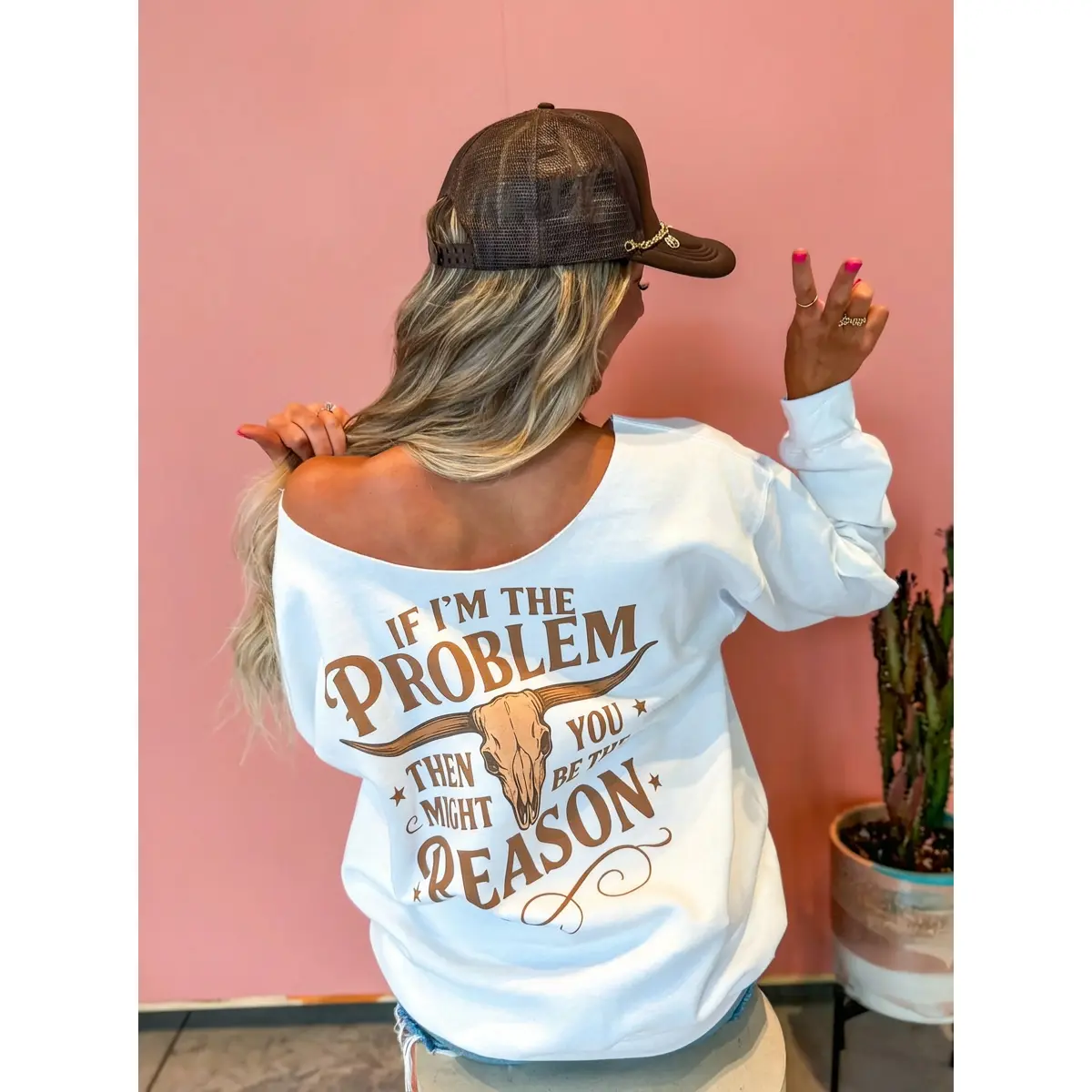 If Im The Problem Crewneck