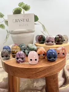 Tumbled Crystal Hedgehogs, Crystal Buddy, Pet Rock, Amethyst, Quartz, Crystal Decor, Natural Stone