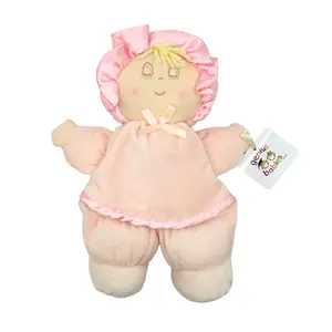 My First Soft Baby Doll - Pink Dress with Yellow Hair