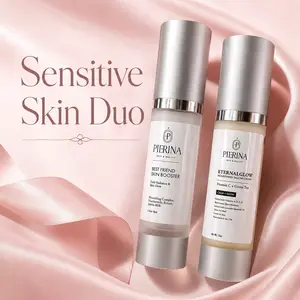Even Skin DUO by Pierina - Best Friend Skin Booster & EternalGlow Cream for Sensitive Skin with 3% Niacinamide & Green Tea Antioxidants