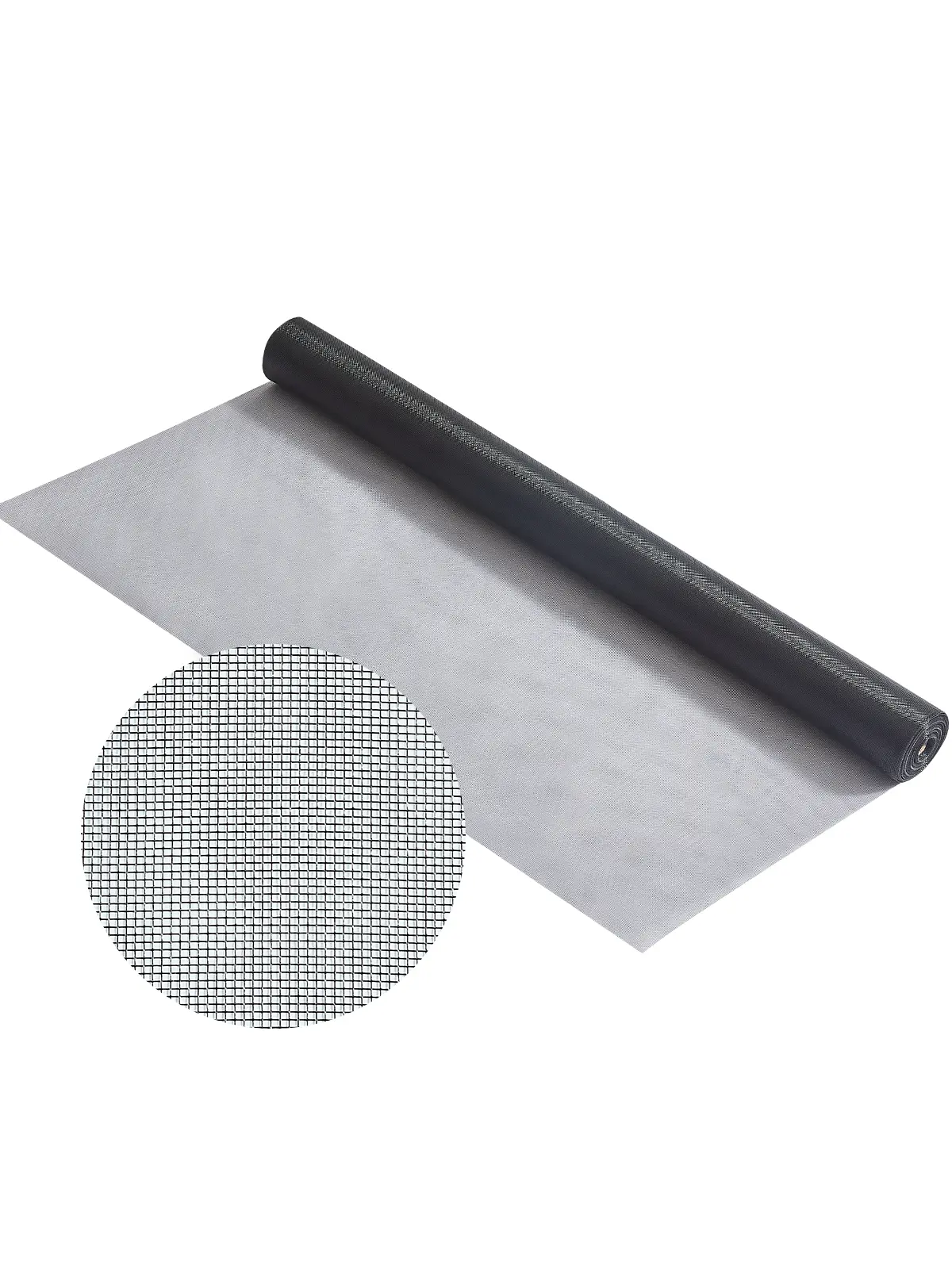【Summerfinds】VEVOR Window Screen Replacement,100 ft × 96 in Window Screen MeshDIY Adjustable Fiberglass Screen Mesh - DurableWashable & Easy to InstallWindow Screen Repair Kit for Patio Porch Door Windows