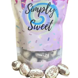 Freeze Dried Chocolate Vanilla Puffs - Delicious Snack - Dry