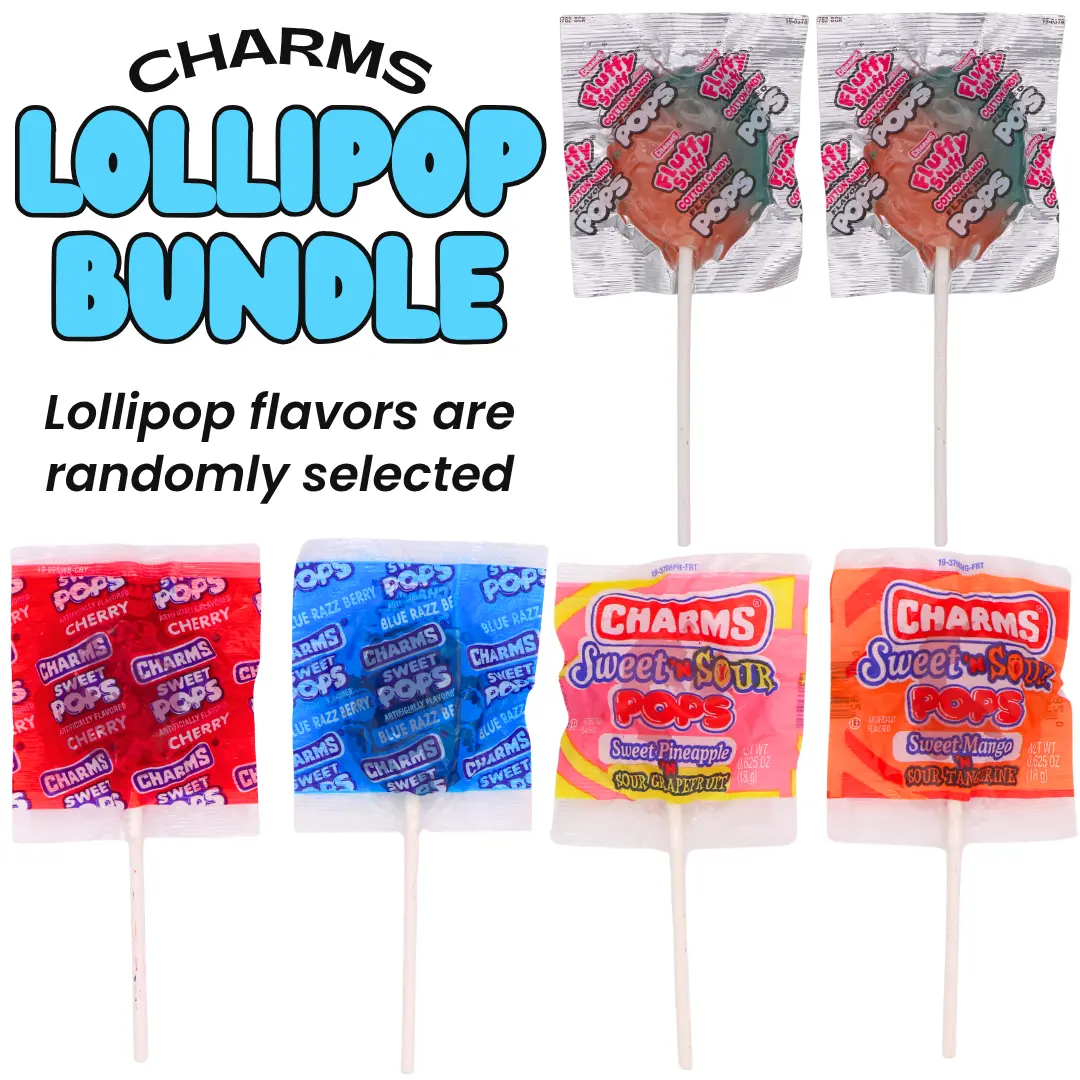 Charms Lollipop Bundle | 6 Lollipops | Bundle & Save