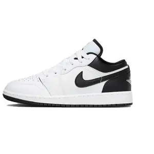 Youth Jordan 1 Low White/Black-White (553560 132) (GS)