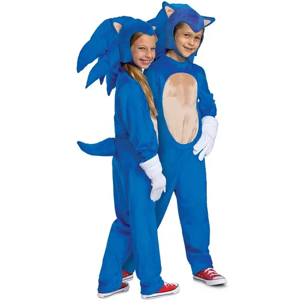 Sonic 2 Kid's Deluxe Sonic Movie Costume