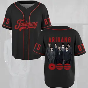 Kpop Group Bangtan-Camo Style Jersey, Custom Bangtan Boys Members Baseball Jersey For Army, Bangtan World Tour 2026 Merch Top, Bangtan Comeback 2026 Sports Vest