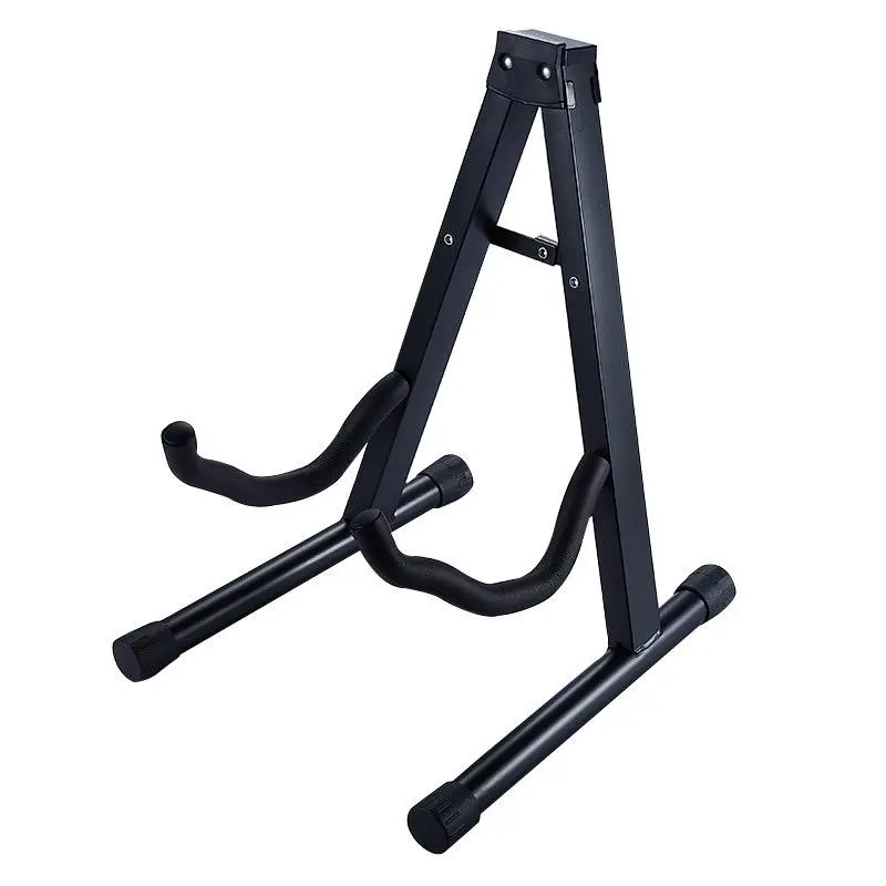 Portable Metal A Shape Guitar Music Stand for Musical Instrument Display