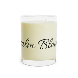 Calm Bloom Scented Candle - Aromatherapy Gift, Relaxation Candle, Home Decor, Spa Day, Self-Care Essentials