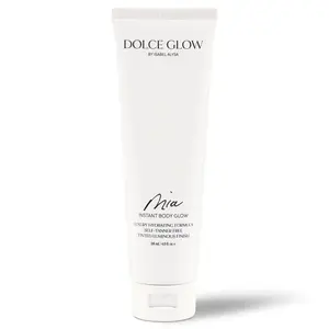 Dolce Glow Mia Instant Body Glow, Tinted Lotion, Bronzer