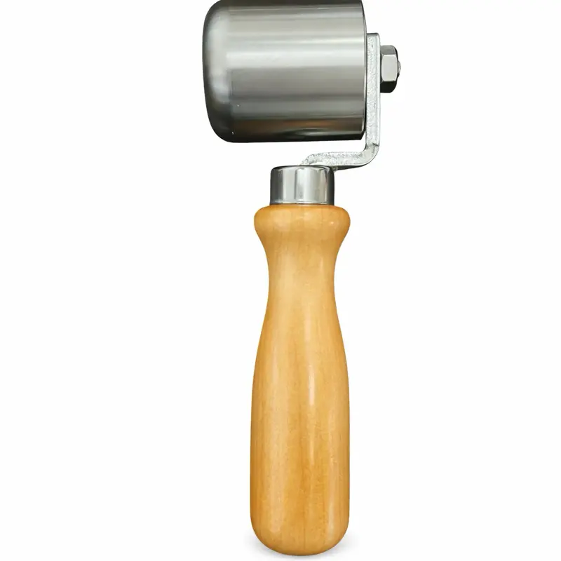 50mm Roofing Roller Heavy Duty Seam Roller with Wooden Handle for Professional Use