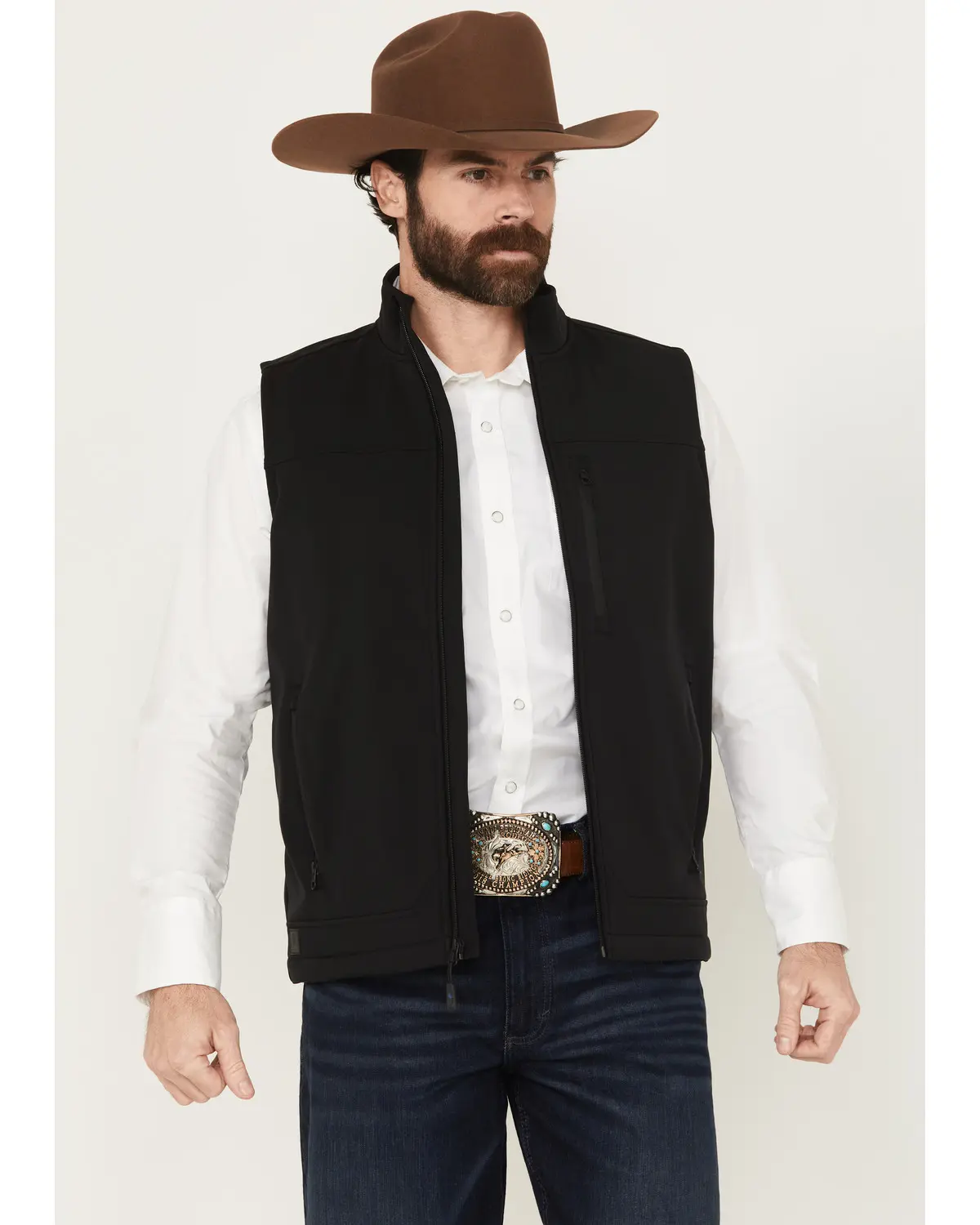 Cody James Men's Men'S Estacado Concealed Carry Softshell Vest - Cjho24v3-Blk