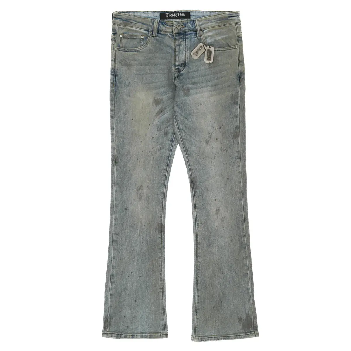 Trnchs "ASHES" LIGHT BLUE WASH DENIM