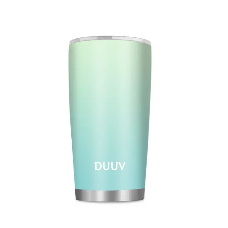 Cute Water Bottle For Women 20oz Tumbler Cup, Leak-Proof Straw Lid, Portable Slim Base Fits Car Cup Holder, Giftable Coffee Cups
