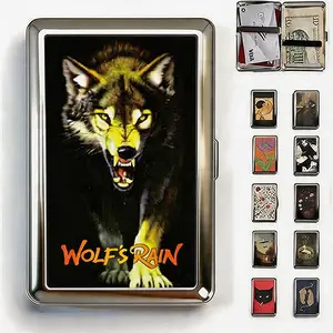 Vintage Card Holder Wallet, Metal Case, Multi-Functional Metal Tin Box, VersatileTrinket Business Card ID Holder