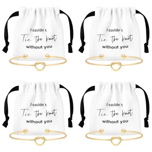 Gold Bracelet 4 Sets