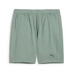 PUMA Mens Cloudspun 7 Inch Knit Athletic Shorts Casual Bottoms Casual - Green
