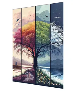 5D Tree of Life Diamond Art Painting,Large Diamond Painting Kits for Adults,DIY Full Drill Crystal Rhinestone Arts,Gem Art Painting with Diamond Home Wall Decor