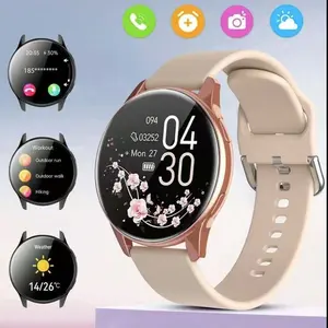 Digital Watch Multifunctional Smart Watch Suitable For Both Men And Women Health Tracker Sport Modes Motion Trajectory Voice Assistant Multiple Sport Modes Wireless BT Smartwatch Suitable For Daily Use Android And IOS Systems Fashion