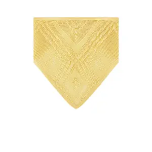 DEVON WINDSOR Crochet Bandana in Lemondrop