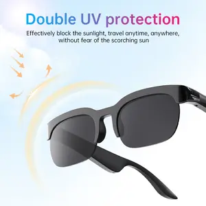 【SummerVibes】Smart Bluetooth Glasses  Anti-shake Outdoor Sports Wearable Sunglasses Multifunctional Wireless Audio with Intelligent Voice Assistant