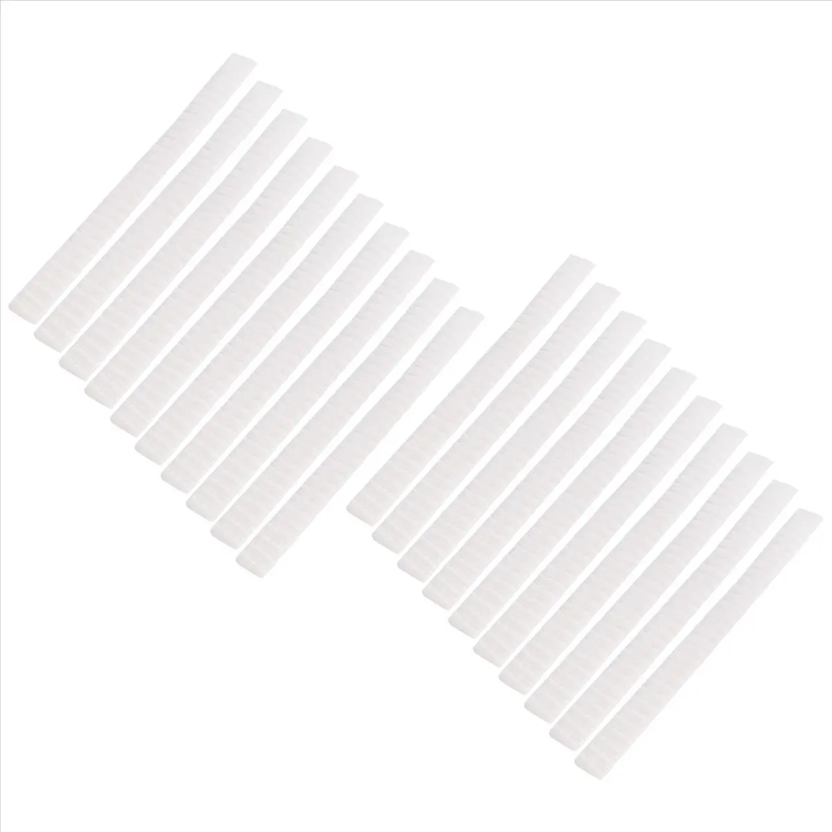 20 Pack Plastic Mesh Brush Guards, White Flexible Breathable Covers to Protect Bristles for Travel, Makeup & Baby Bottle Brushes, Breathable Cover, Flexible And Breathable