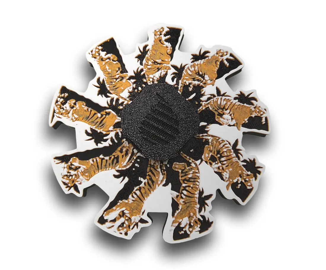 Classic Tiger Handheld Zoetrope — Please Read Product Details Before Ordering