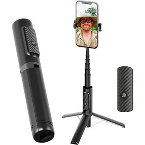 Selfie Stick Tripod with Remote  Alloy Phone Tripod  Remote and 270?Rotation Stand Compatible with  and Android Phone