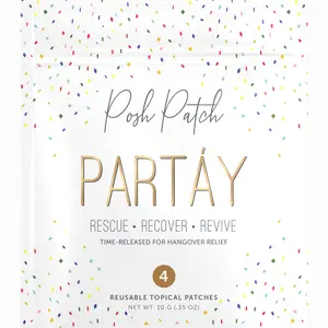 PARTÁY: Topical Vitamin Patch for Hangover Relief and Prevention