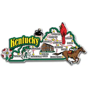 Kentucky Jumbo State Magnet by Classic Magnets