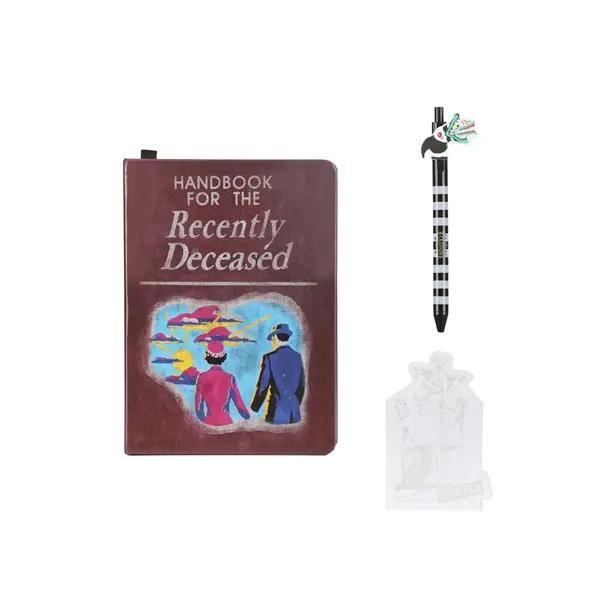 Beetlejuice Handbook for the Recently Deceased Notebook Set