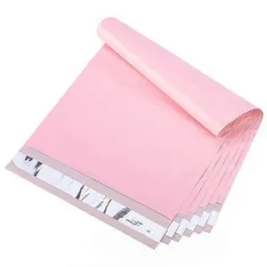 Pink Pastel Poly Mailers Size 9x12 Shipping Bags