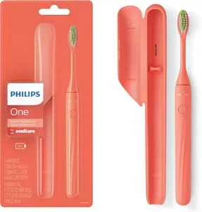 Philips Sonicare Battery Toothbrush with Sonic Technology for Deep Cleaning Comfortable Grip Daily Oral Care Includes Travel Case AAA Battery - Cleansing