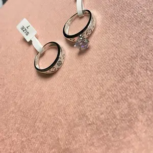 Anillo de Plata  925 plata italiana auténtica y original hermosa joya de compromiso señal de confianza y compromiso size 7